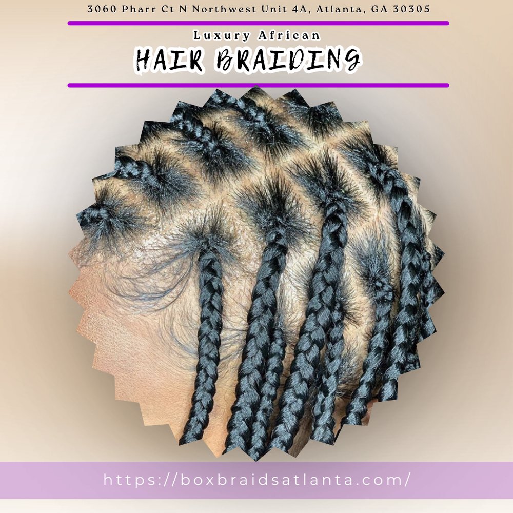 LuxuryAfricanGA's tweet photo. We customize box braids to match your personality, whether you prefer bold or classic looks. Our focus is always on neat, long-lasting results. Book with us today and love your new style!
#BoxBraids
https://t.co/YYm8LBOarR https://t.co/RL3RFKyI2z