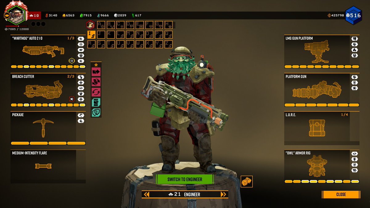 undead20201's tweet photo. i downloaded a mod that adds alots more loadout slots. gave me more creativity and build variety which i needed alot 
#gaming #deeprockgalactic #loadout #screenshots https://t.co/eF6o7vJcTm