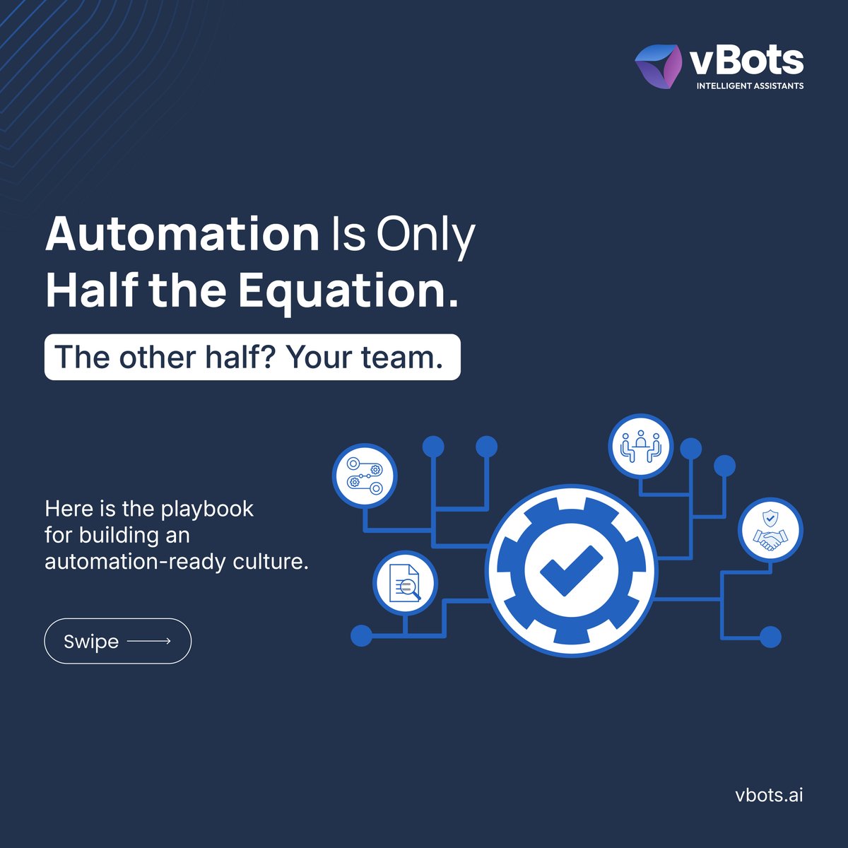 vbotsAI's tweet photo. Automation works best when the whole team is on board. Here is a practical playbook for CSRs, producers, and management to build a culture that is ready for it.

https://t.co/tT3P2cLg5e

#AgencyManagement #CustomerExperience #AutomationSolutions #InsuranceOperations #vBots https://t.co/PDTD8RCgPG