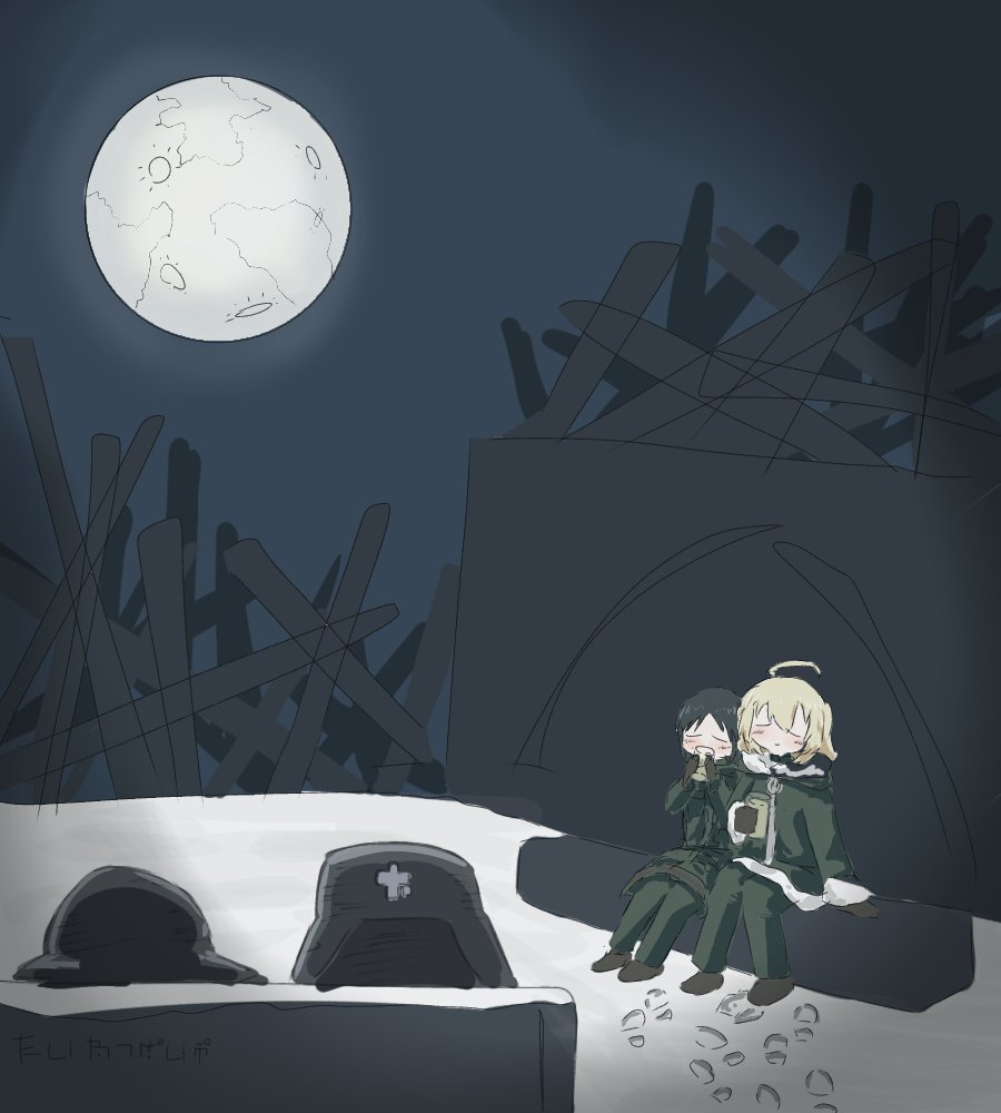 zusan_flag's tweet photo. 月が綺麗だね https://t.co/4jpOAJtbeG