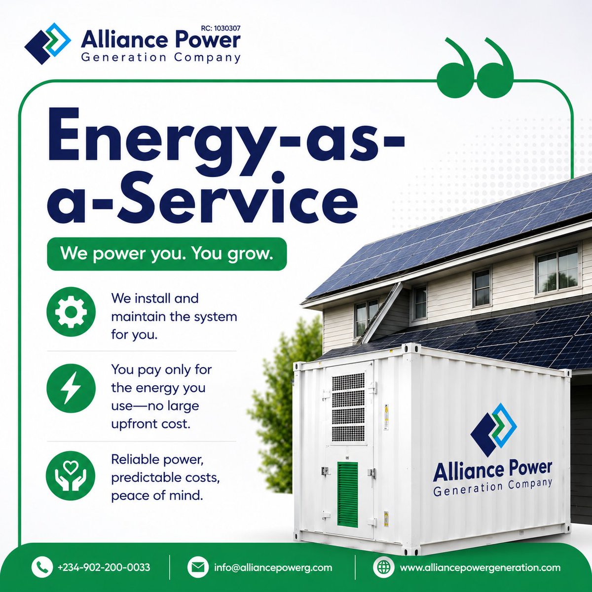 Alliance Power Generation Company tweet media