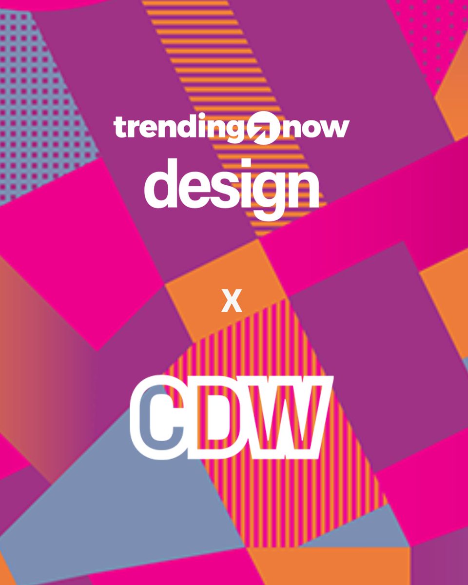 TrendingNowAI's tweet photo. We're over the moon to partner with @CDWfestival for another year running!

The team will be on site meeting clients, partners and networking - look forward to seeing you there next week 😁

#trendingnow #cdw #event #design https://t.co/R1ZHevgKZX