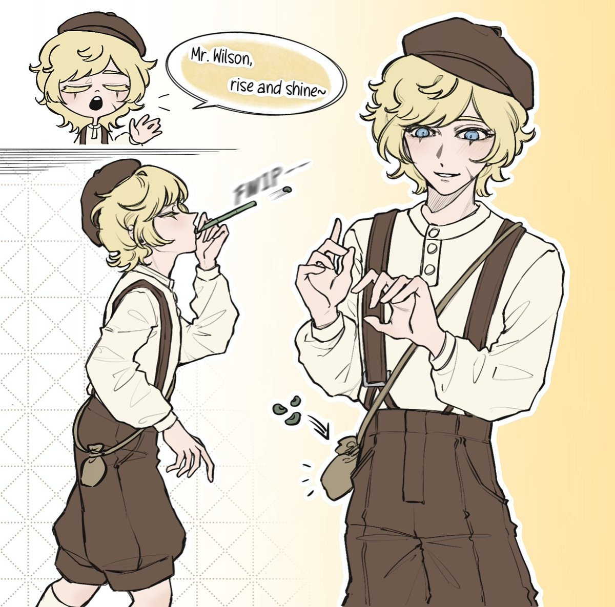 Violet_Mist0526's tweet photo. ���的第五人格oc（knocker-upper）
#identityV #oc https://t.co/4DBEQ3R9NH