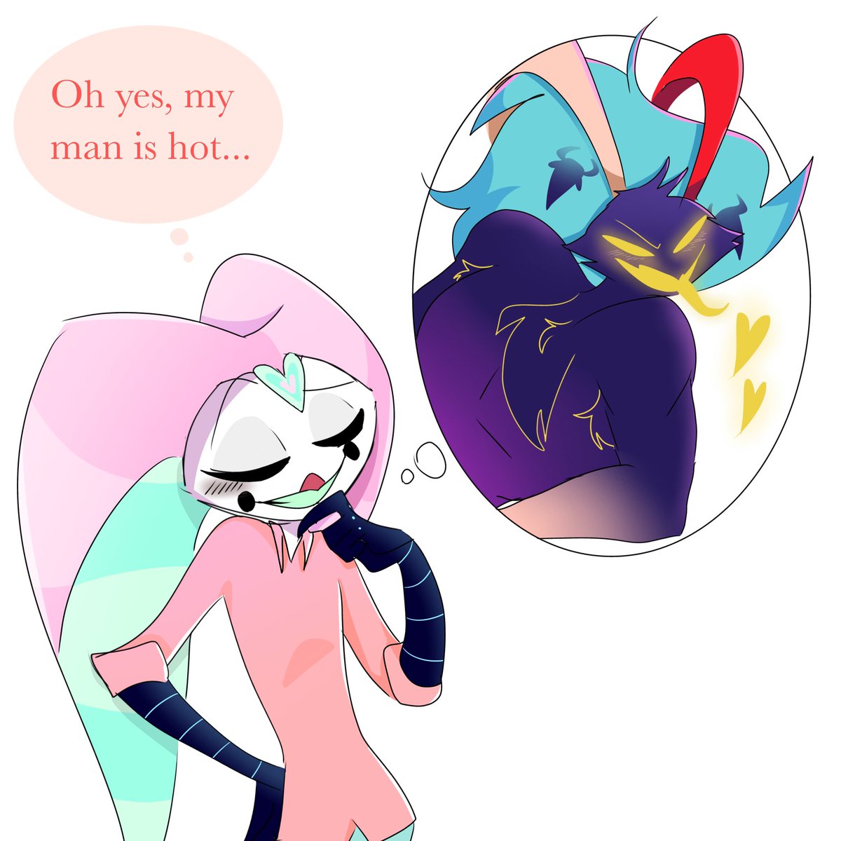 mi_koko_d's tweet photo. Oops. Wrong hot demon. #fizzarozzie #blitzfizz https://t.co/l8DY7oJnxn