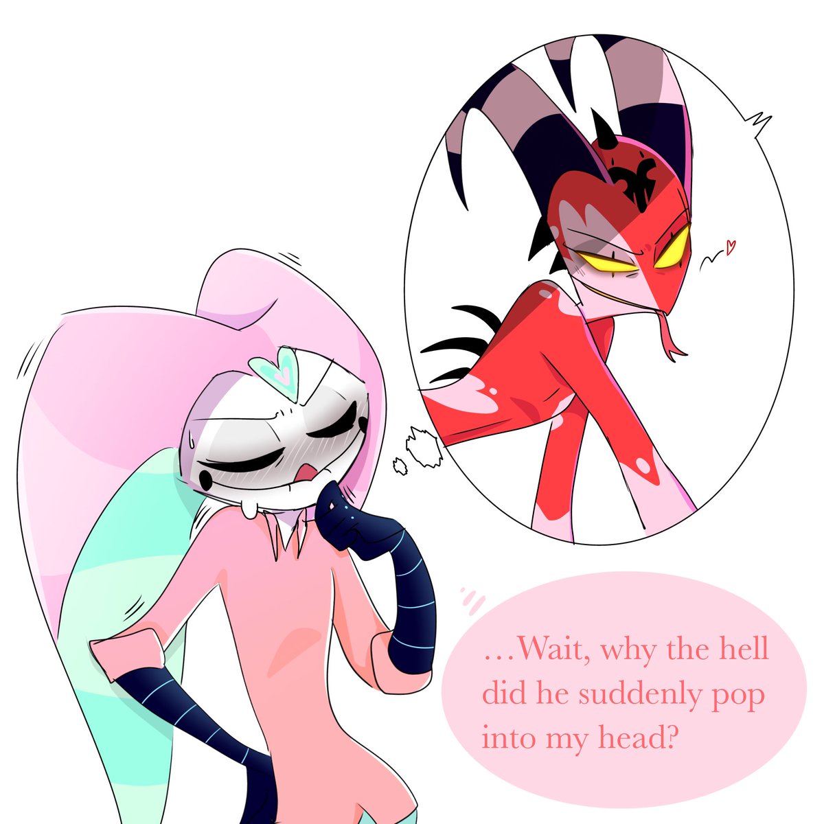 mi_koko_d's tweet photo. Oops. Wrong hot demon. #fizzarozzie #blitzfizz https://t.co/l8DY7oJnxn