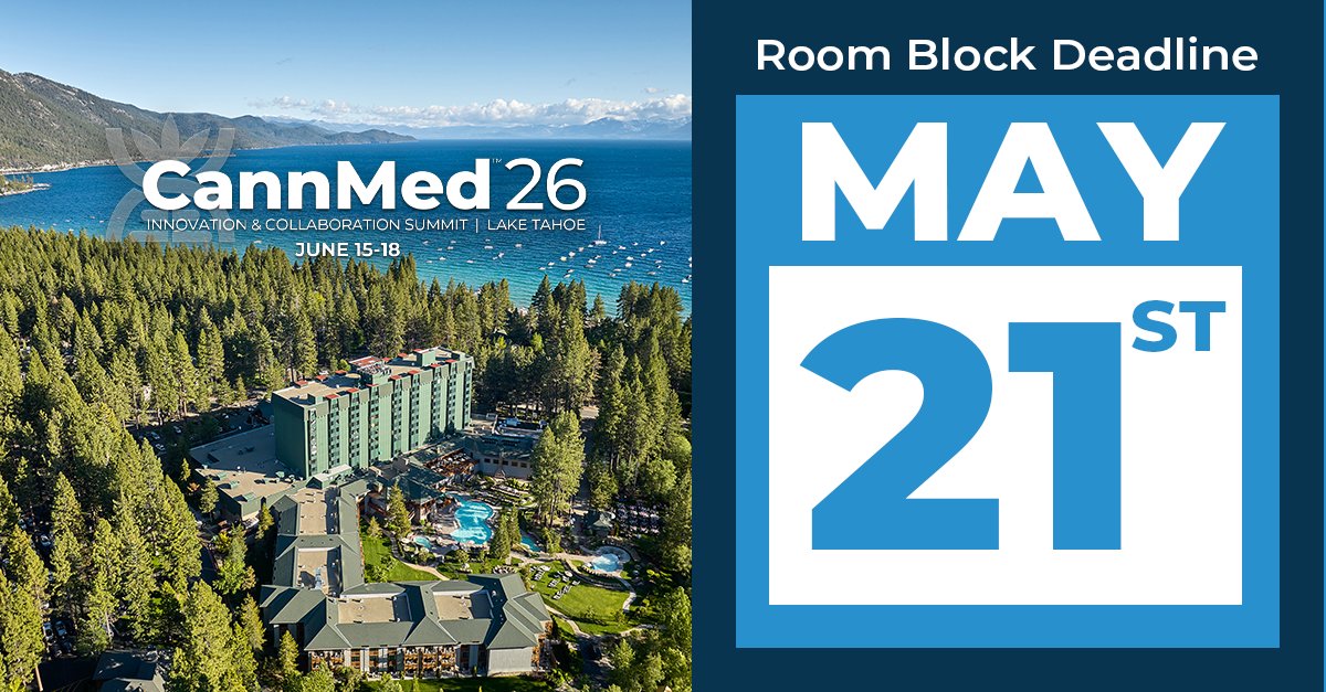 CannMedEvents's tweet photo. The room block deadline for #CannMed26 closes May 21st. After this date, room availability at the Hyatt Regency Lake Tahoe Resort, Spa and Casino cannot be guaranteed, and ticket requests will be handled on a case by case basis.

Secure Your Room Today: https://t.co/QJcs3SZC5y https://t.co/EdJ8px2VoN
