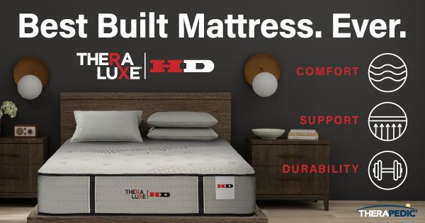 CFSStLouis's tweet photo. Looking for a mattress that lasts???? Therapedic's mattresses lead the industry in durability, support and comfort! The Theraluxe line even has an unheard of 20 YEAR WARRANTY! Come check out these unique, handcrafted beds at the Liberty Eagles Football Mattress Fundraiser on Sunday and feel the difference for yourself.