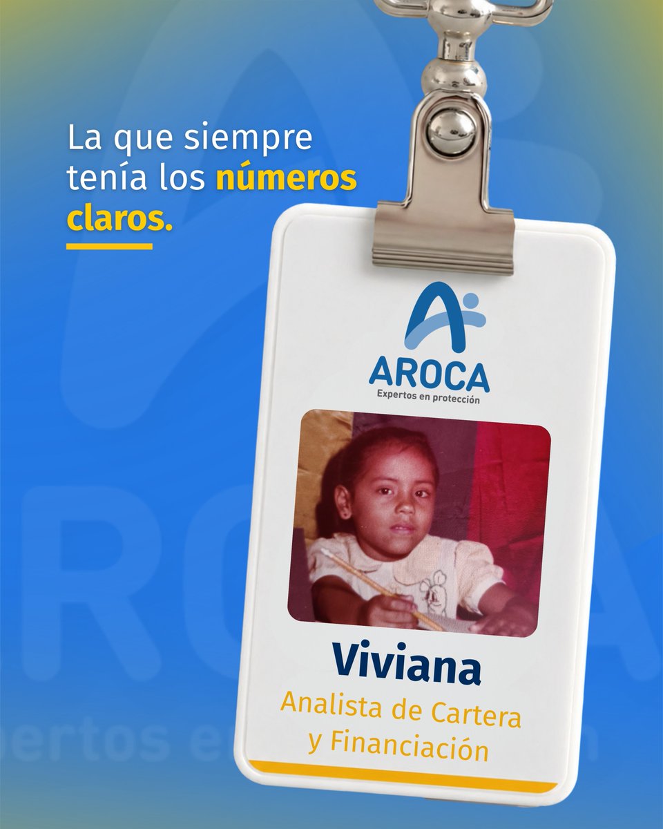 ArocaSeguros's tweet photo. Todo lo bueno tiene segundas partes. Y hoy queremos que sigan conociendo un poco más de las personas que hacen parte de AROCA Seguros.

Porque antes de acompañar decisiones importantes, también fueron niños creciendo, aprendiendo y construyendo quiénes son hoy. 💙 https://t.co/uiX5s6cdSb