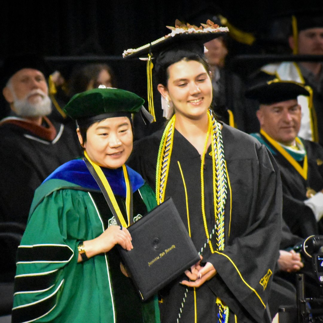 APPQuidditch's tweet photo. Congratulations go out to our Social Media Specialist  Ashley Rose.  Ashley is graduating Summa Cum Laude with a Bachelor of Fine Arts in Photography.  Thanks for your support!  Best of Luck!! https://t.co/VDMwi01pbC