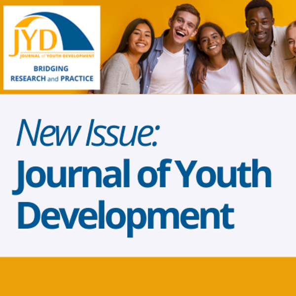 AfterschoolGa's tweet photo. The Spring 2026 issue of the Journal of Youth Development is here! This resource connects research and practice to help youth-serving professionals better support young people. Explore the latest via @NatlAfterSchool: https://t.co/XE1vcXPiJx. #YouthDevelopment #JYD https://t.co/B1VH3NGimp