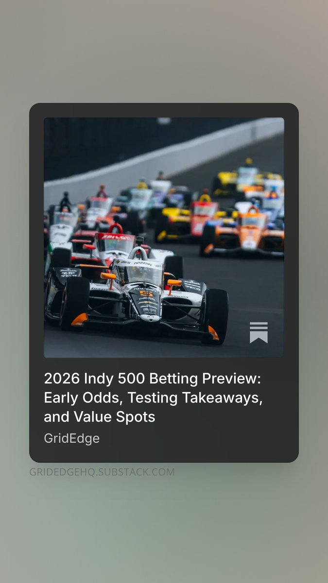 GridEdge | IndyCar tweet media