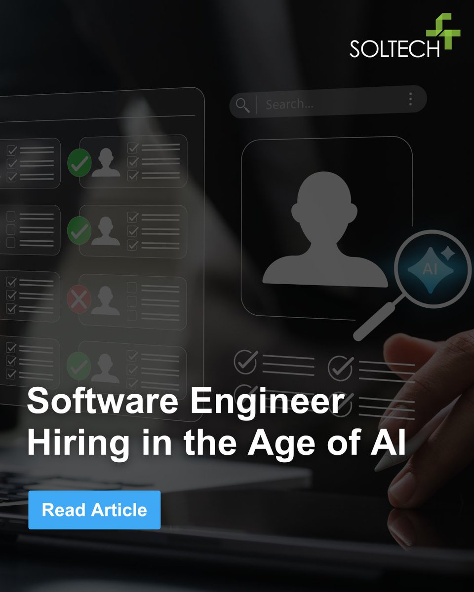 soltechatlanta's tweet photo. Hiring software engineers today isn't getting easier, it's getting more nuanced.

If your team is rethinking how to build talent in a rapidly changing environment, this is a conversation worth paying attention to.

Read more: https://t.co/Ph4NoR7ELk

#TechHiring #HiringStrategy https://t.co/4cufDVVdpV