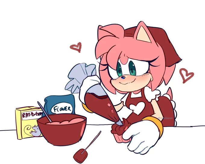 I hope Sonic likes Amy's Cupcakes