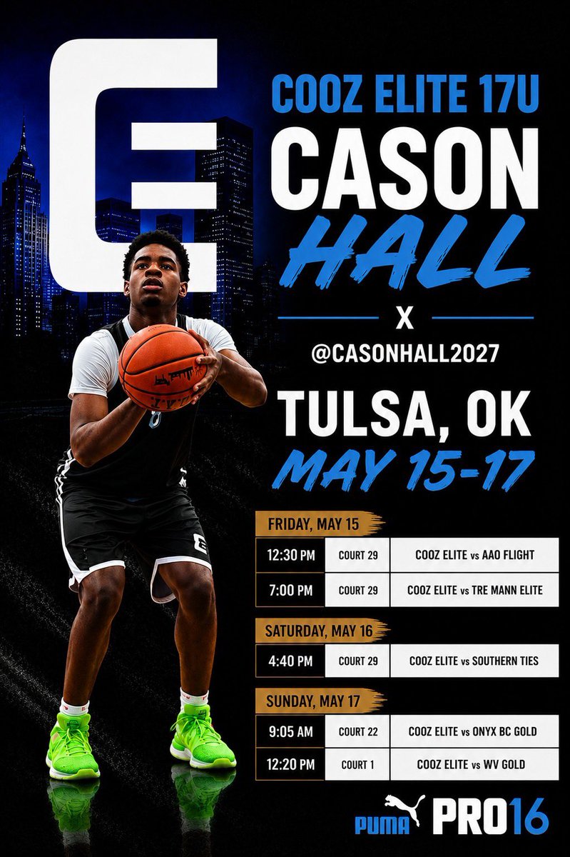 casonhall2027's tweet photo. '27 PG/SG Cason Hall @casonhall2027 @coozelite3 -  "Locked and Focused" See y'all in Tulsa, OK! https://t.co/YnyWcM9Sby
