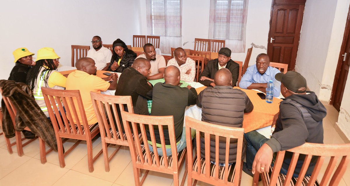 UDAKenya's tweet photo. UDA’s preparations for the Emurua Dikirr by-election have shifted into high gear ahead of the Thursday, May 14 polls. 

UDA Executive Director Nicodemus Bore met with the party’s candidate, David Keter “Dollarline,” to assess the level of preparedness for the election and identify areas where the party can further support his team.

He was accompanied by Director of Programs & Partnerships Daniel Kiptoo, Political Affairs Director Rob Jillo, and members of the party secretariat.

Dollarline assured the party leadership that his supporters are fully ready for the polls and committed to maintaining peace throughout the election period.

The UDA leadership expressed confidence that the party is headed for a landslide victory in Thursday’s polls.