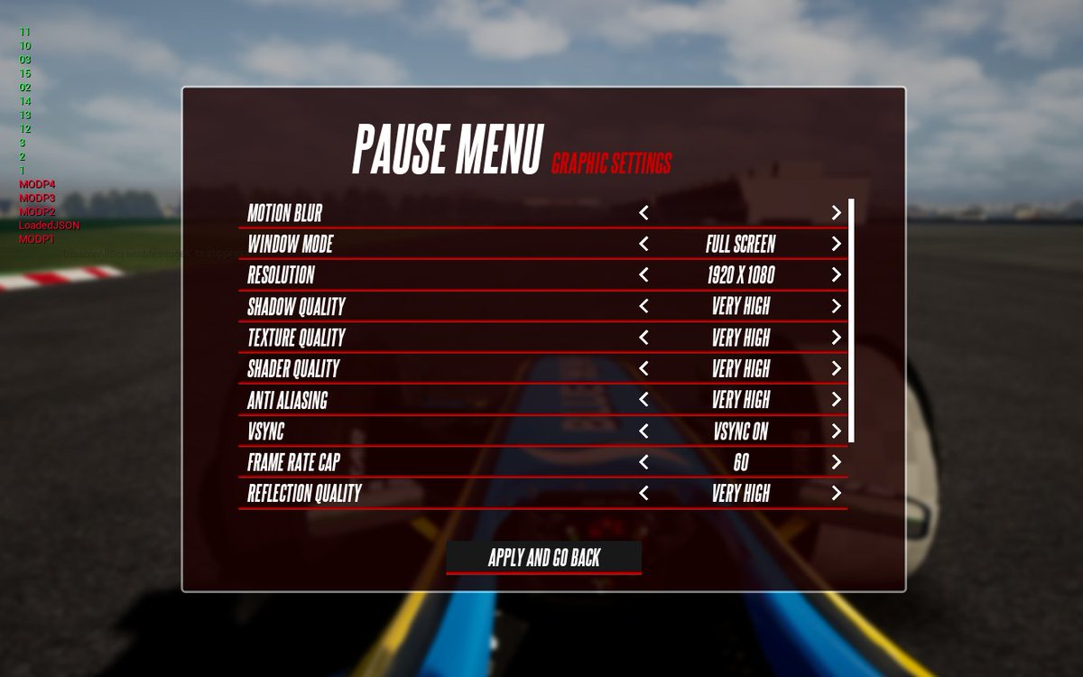 GameGecki's tweet photo. Finally, some settings are in the game https://t.co/Qeh9af67MA