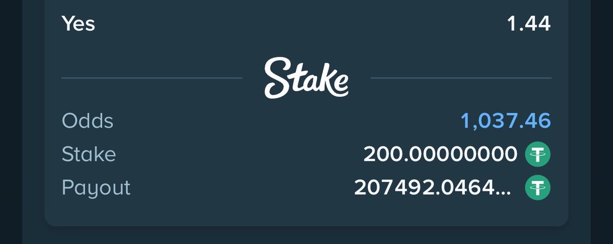Mrbankstips's tweet photo. 1k odds https://t.co/2Kes20mlL9

5.41 odds https://t.co/UaCDki95Nq

Register a stake account via link https://t.co/zNIDViatL5

Use welcome code ‘banks’ for weekly airdrops and bonuses 

Get the iOS app via link https://t.co/BH533u5AGj

You can always contact https://t.co/oeZHXM4FNb for all stake bet deposits 

Join telegram channel https://t.co/onNA2Iqu00

Bet responsibly 🔞🔞🔞
