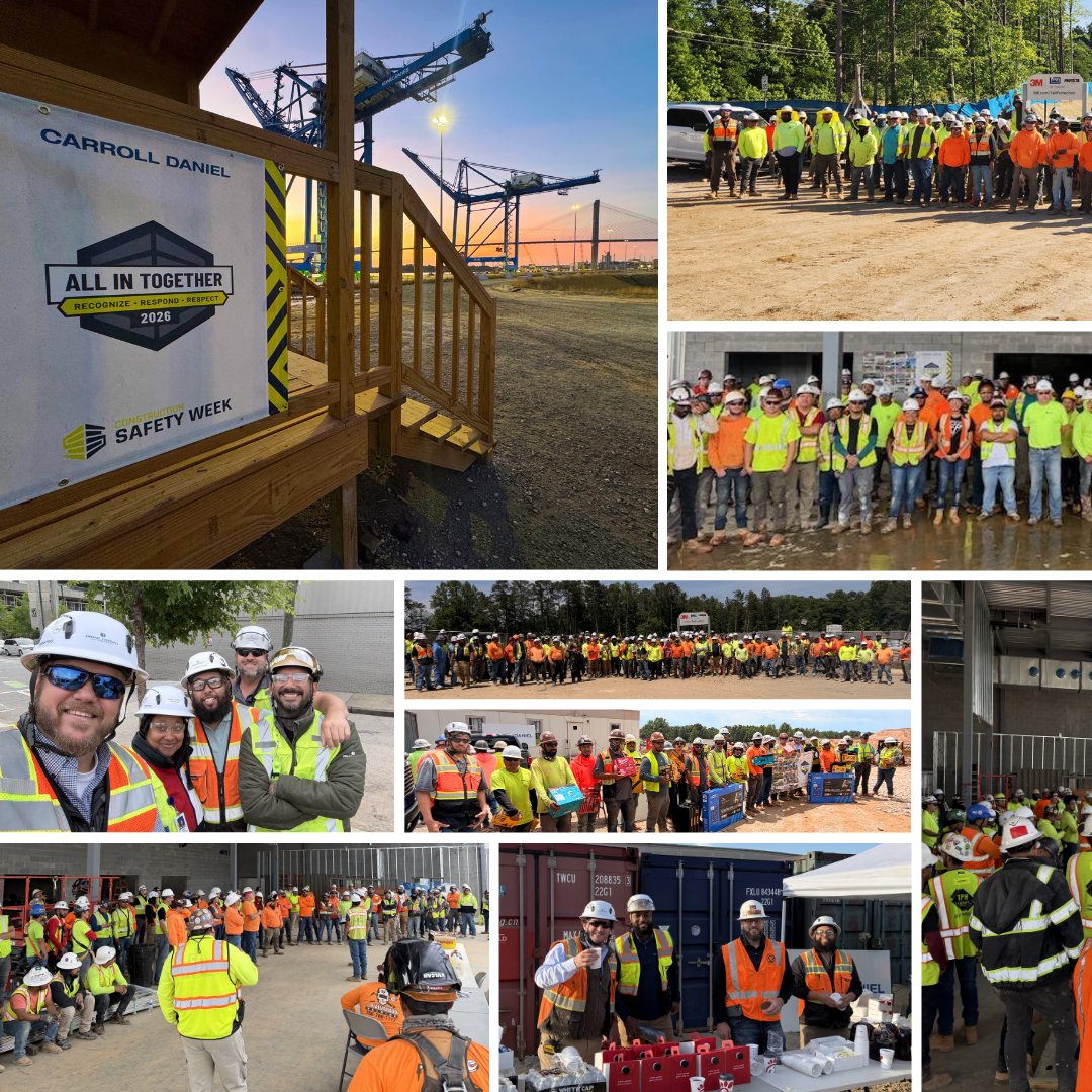 CarrollDanielCo's tweet photo. We extend our sincere thanks to the vendors, subcontractors, and community partners who generously contributed their time, resources, and support to help make this year’s #ConstructionSafetyWeek a success.
 
Read more about our commitment to safety at https://t.co/vr6r3d2W9D https://t.co/8Wys6uemtr