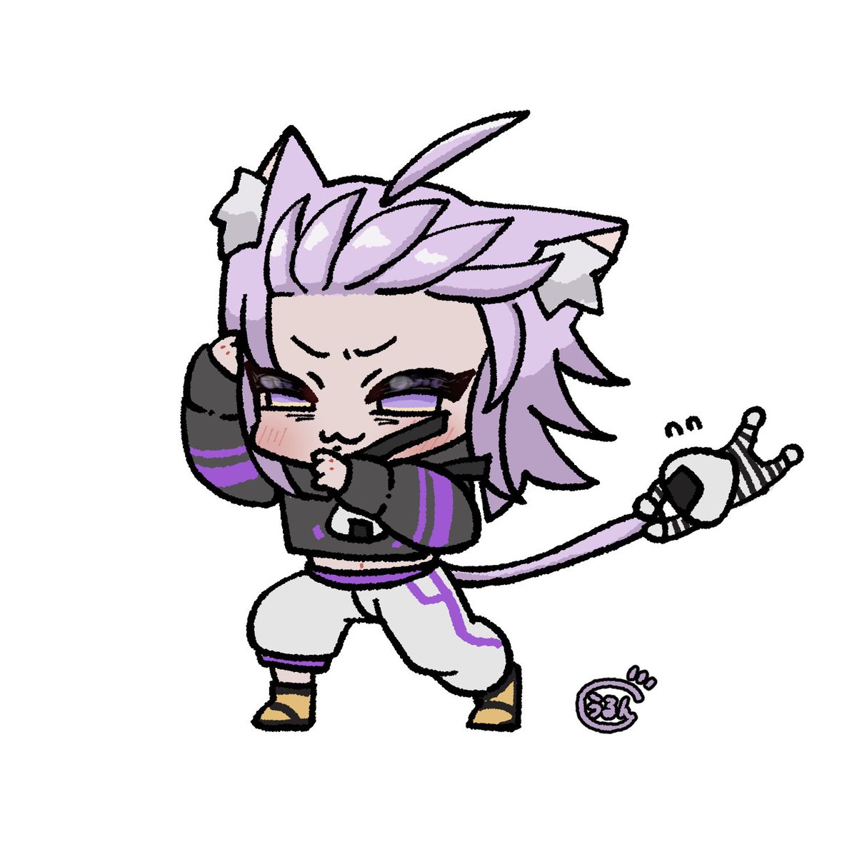 Urunnnnn41's tweet photo. 向かい風に立ち向かうおかゆん
 #絵かゆ https://t.co/h2J9uXBpzj