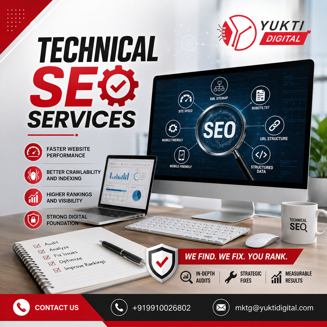yuktidigitals's tweet photo. Hidden #technicalSEO issues are killing your rankings. We audit, fix, and optimize your website for peak performance. Start today with @yuktidigitals!
https://t.co/s0YLptbtnt
#SEOServices #WebsiteOptimization #YuktiDigital #DigitalMarketing #SEOAudit #SearchRanking #Crawlability https://t.co/3iuEtsF3No