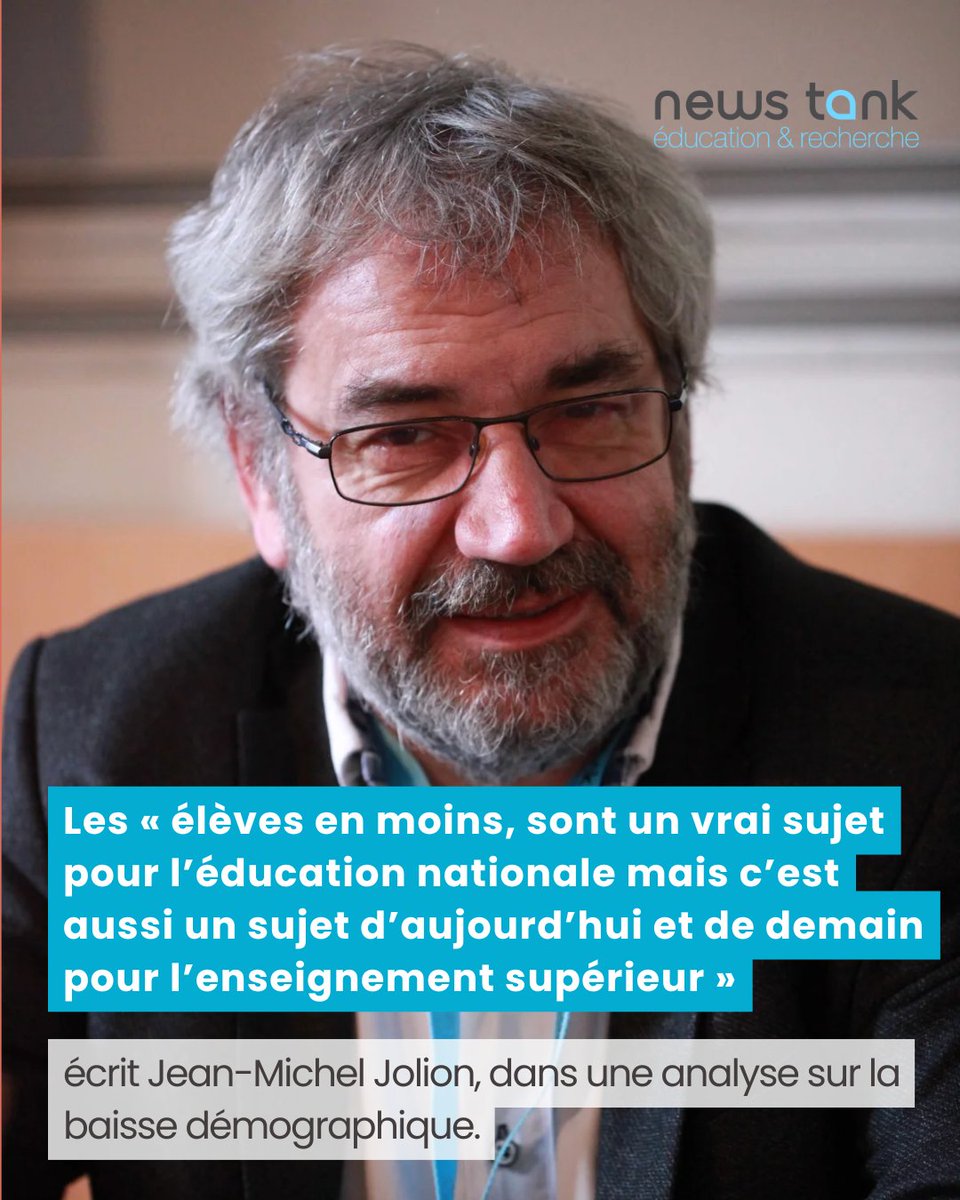 NewsTankEduc's tweet photo. 📊 Dans une analyse sur la baisse démographique, Jean-Michel Jolion plaide pour des simulations par filière et territoire, ainsi qu’un « grand plan de montée en compétences tout au long de la vie ».

https://t.co/lk9nuXFPjv https://t.co/oinawRWsU4