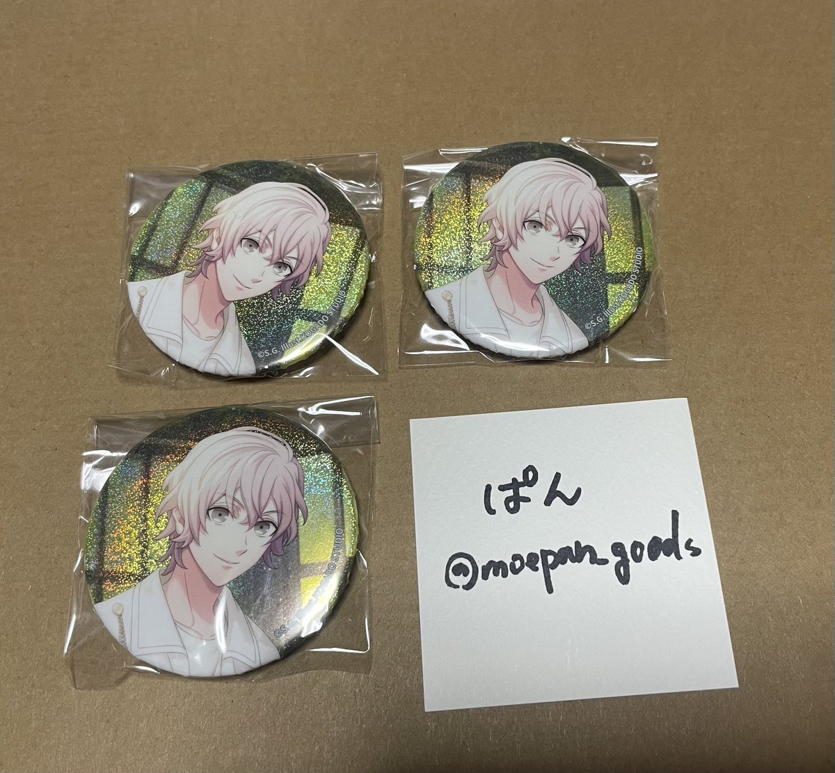 交換譲渡】うたプリ HE☆VENS GARDEN ヘヴ庭 ヘヴガ 缶バッジ 譲: ナギ