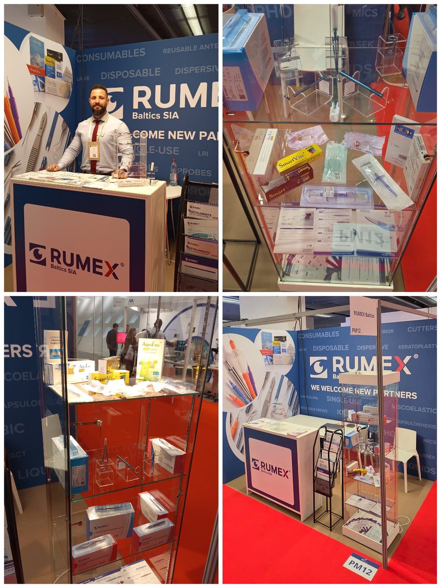 Rumex_Co's tweet photo. SFO 2026 in Paris has come to an end, and we would like to thank everyone who took the time to visit the RUMEX stand over the past few days.

As always, we’re happy to share a few moments from the congress below.

#RUMEX #SFO2026 #OphthalmicSurgery https://t.co/zN3gjmqVLD