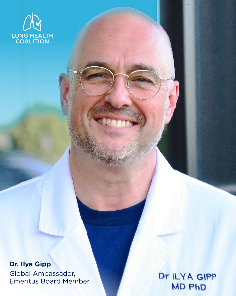 CheckYourLungs's tweet photo. We’re pleased to announce Dr. Ilya Gipp is moving to Global Ambassador and Emeritus Board Member. He’ll continue advancing early lung cancer detection, connecting partners worldwide, and expanding our global impact. Thank you, Ilya, for your ongoing dedication! https://t.co/mCwokKOdXL