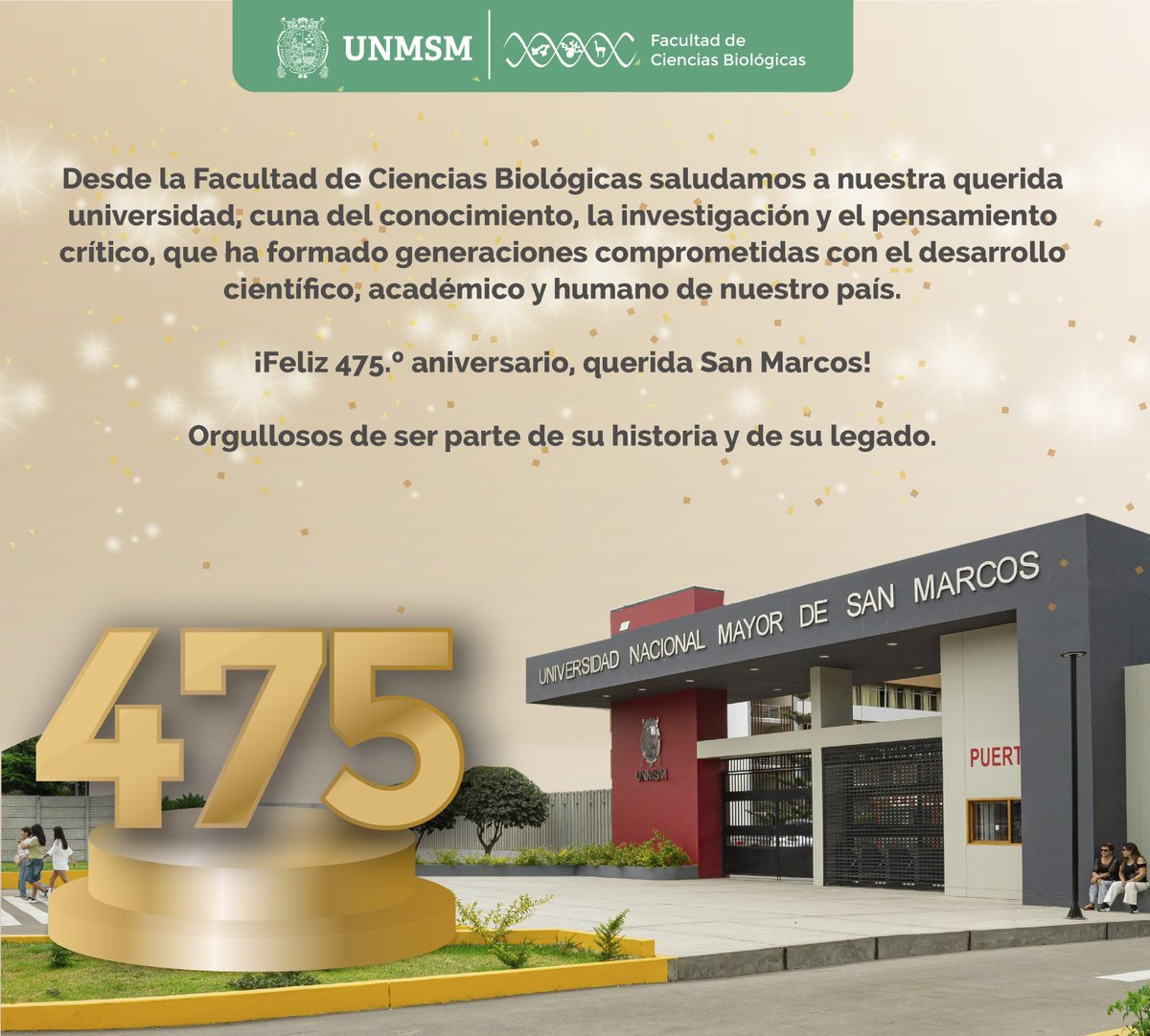 Ciencias Biológicas - UNMSM tweet media