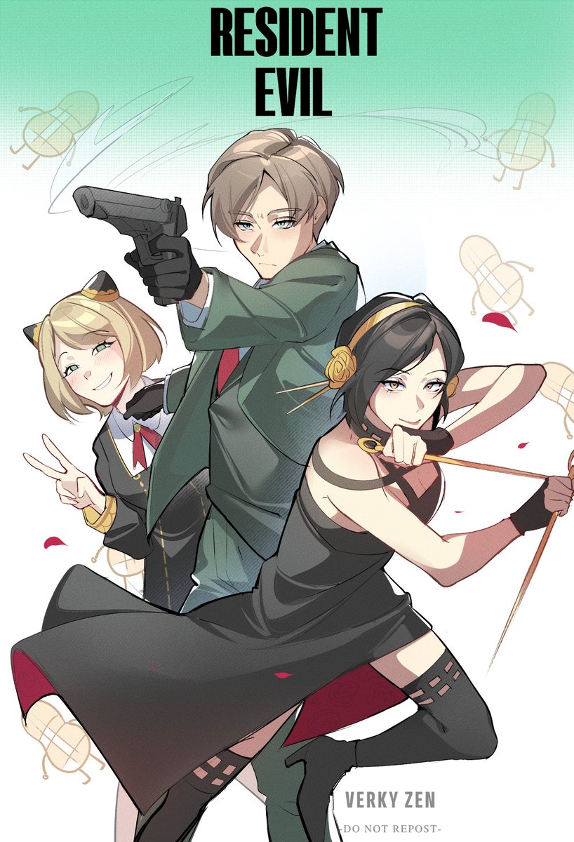 families crossover 🧸🥜

#Spy_family  #ResidentEvil #aeon #twiyor