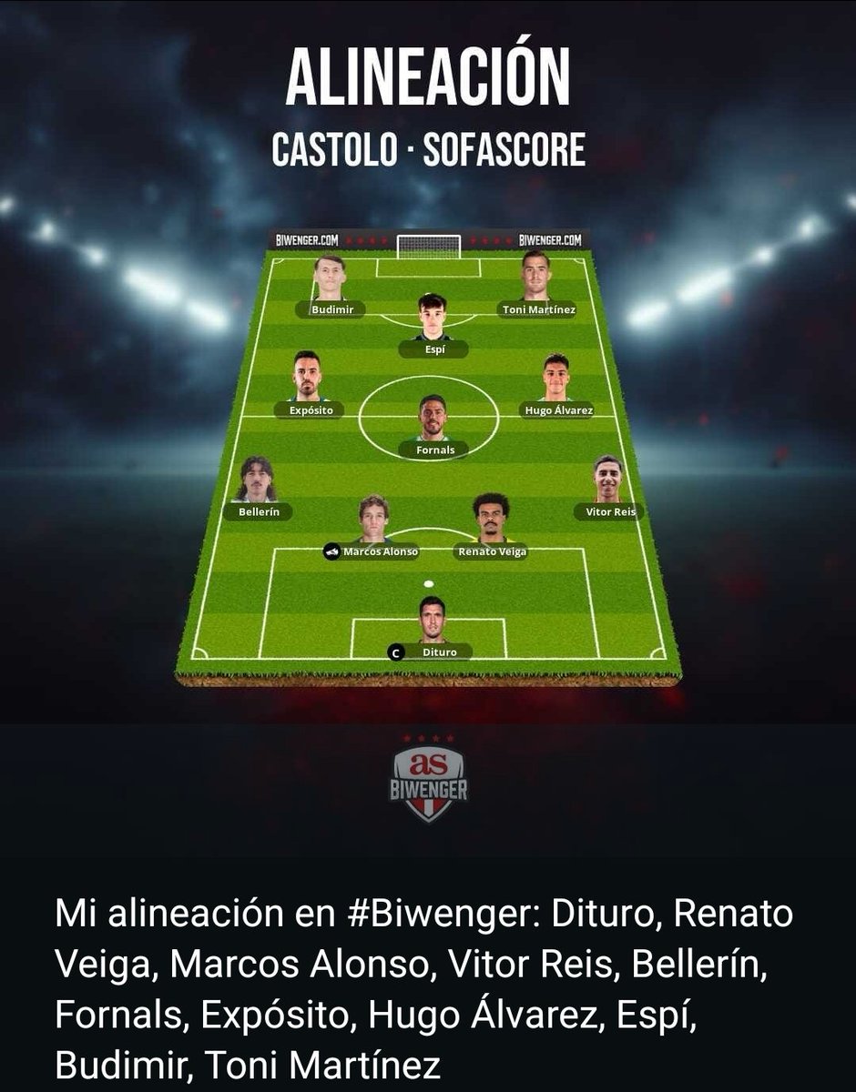 Rulo76451759's tweet photo. Algún cambio jornada 36? Gracias @11idealfantasy @AlbertoFantasy @7zAlejandretee @AnaliticaLaLiga @Asesor_Biwenger @AugurFantasy @besoccer_ES @Catedratics_ @ComuniateEs @futbol_fantasy @ElBecarioVAR @DudasFootball @DonQuijoteDeLaC @cuatropicas @ComuniateEs https://t.co/gMrJLadip8