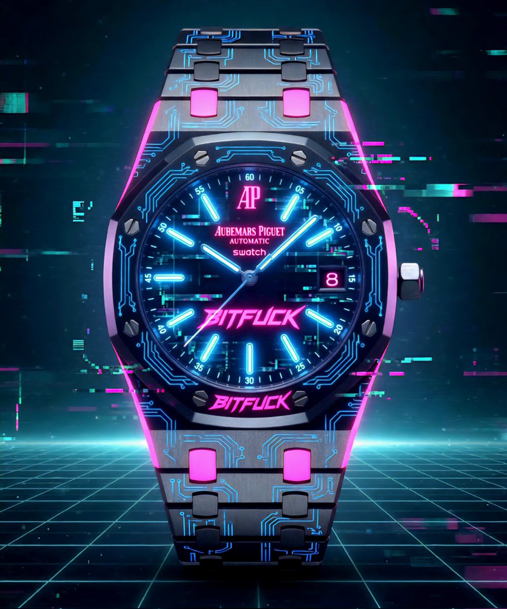 BitfuckToken's tweet photo. #AP x #SWATCH x #BITFUCK https://t.co/fdDcoTWh90