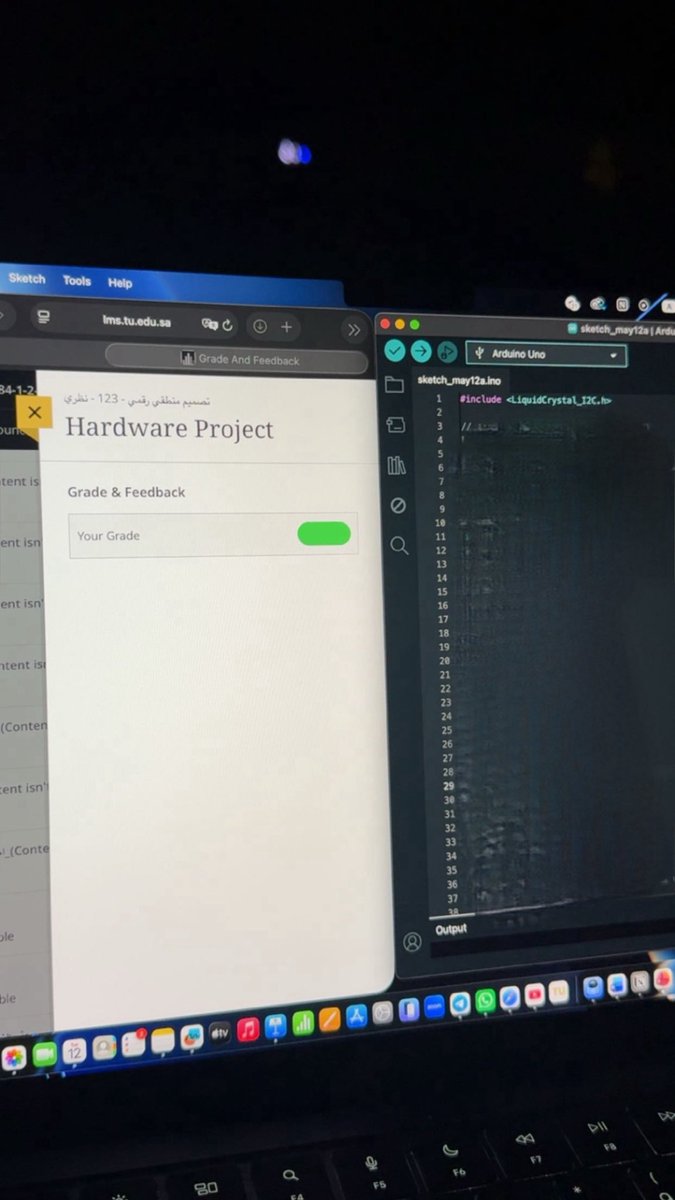 CE_Layan's tweet photo. 1st Hardware Project officially Done ☑️ 
Best teammates ever🪄👩🏻‍💻🩶 https://t.co/TueOnwjvFC