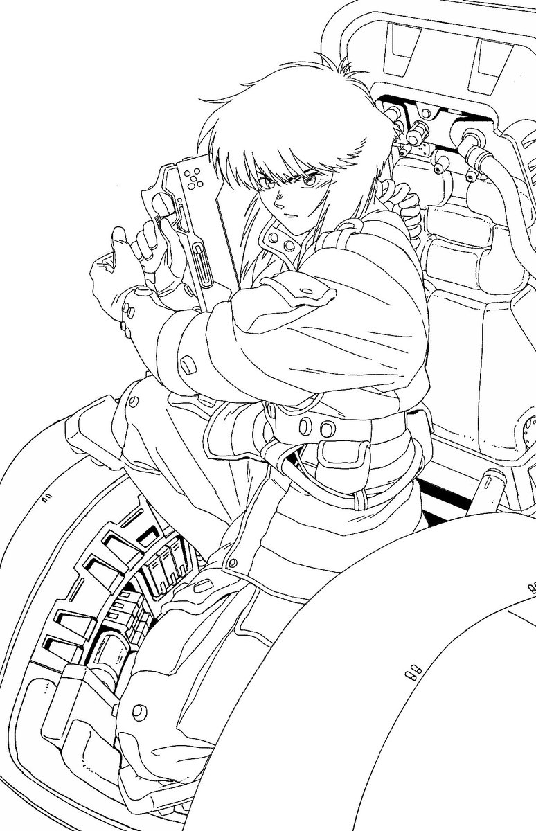 Naitos123's tweet photo. #攻殻機動隊 #theghostintheshell #草薙素子 https://t.co/mYuqtji7KV