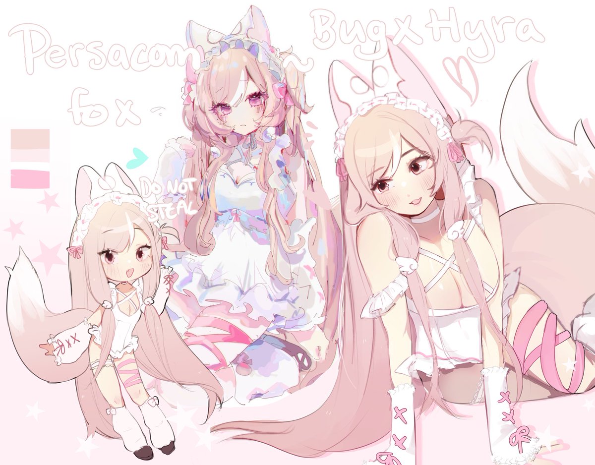 smolfaebee's tweet photo. I’m reselling my @/Bugga_bu @/hyramisu collab baby for $1,042.80 she comes with her original artwork and chibi by Faeni 🥹🩷 https://t.co/ozi1X3xfRh