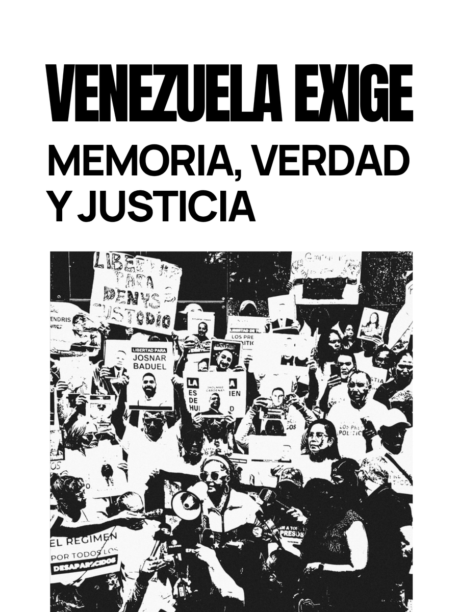 Venezuela necesita memoria para la no repetición de los crímenes, verdad para reparar a las víctimas y justicia para avanzar a una verdadera transición.

Lo que el Estado quiso enterrar, nosotros lo documentamos.

Este jueves 14 de mayo, presentaremos el #InformeProvea2025: El