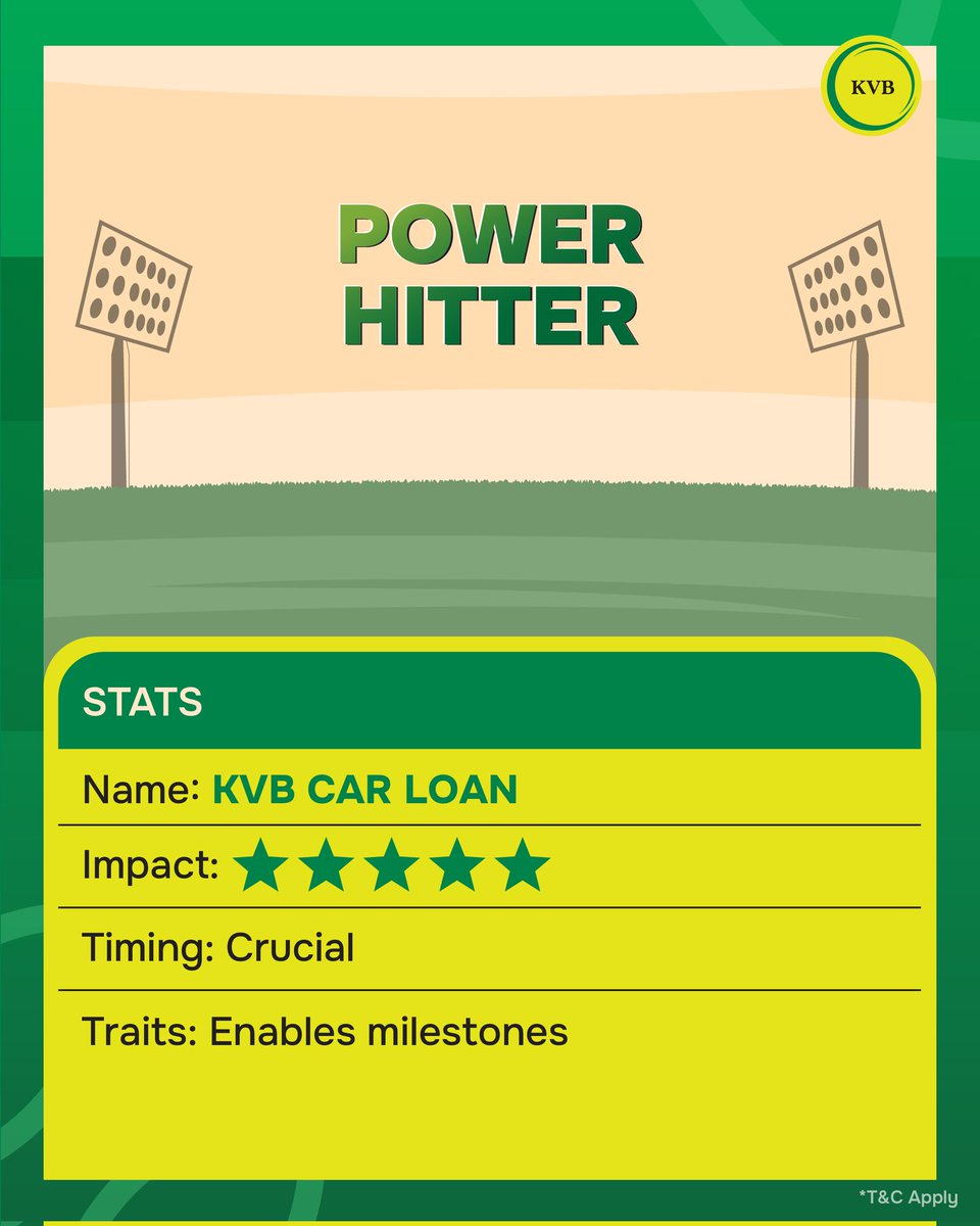 KarurVysyaBank_'s tweet photo. Every strong innings needs both quick scorers and dependable anchors.
Pick your financial lineup wisely and play the long game.
#KVB #KarurVysyaBank #SmartWayToBank #CricketFever #SmartBanking https://t.co/gax57OvJz3