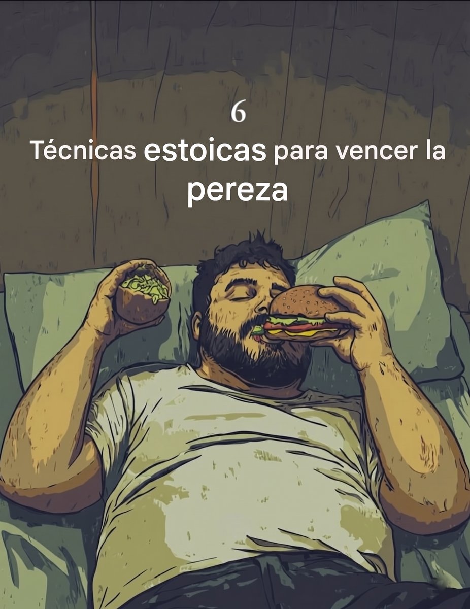 valormental's tweet photo. 6 técnicas estoicas para superar la pereza;  

-Hilo- https://t.co/F3BlMiAu0w