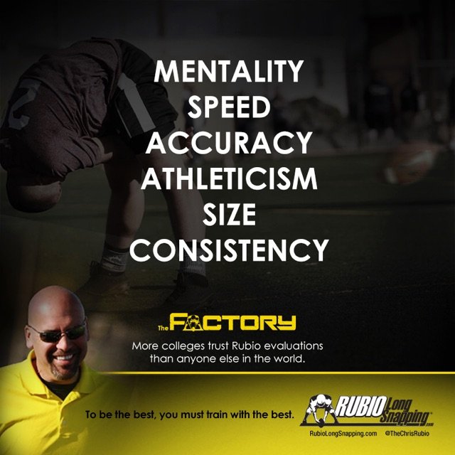 TheChrisRubio's tweet photo. How does Rubio Long Snapping rank a Long Snapper?

Here you go (in great detail) —> https://t.co/mXbV3NVvU4

#RubioFamily | #ToeTheLine https://t.co/u0PTcuxpgp