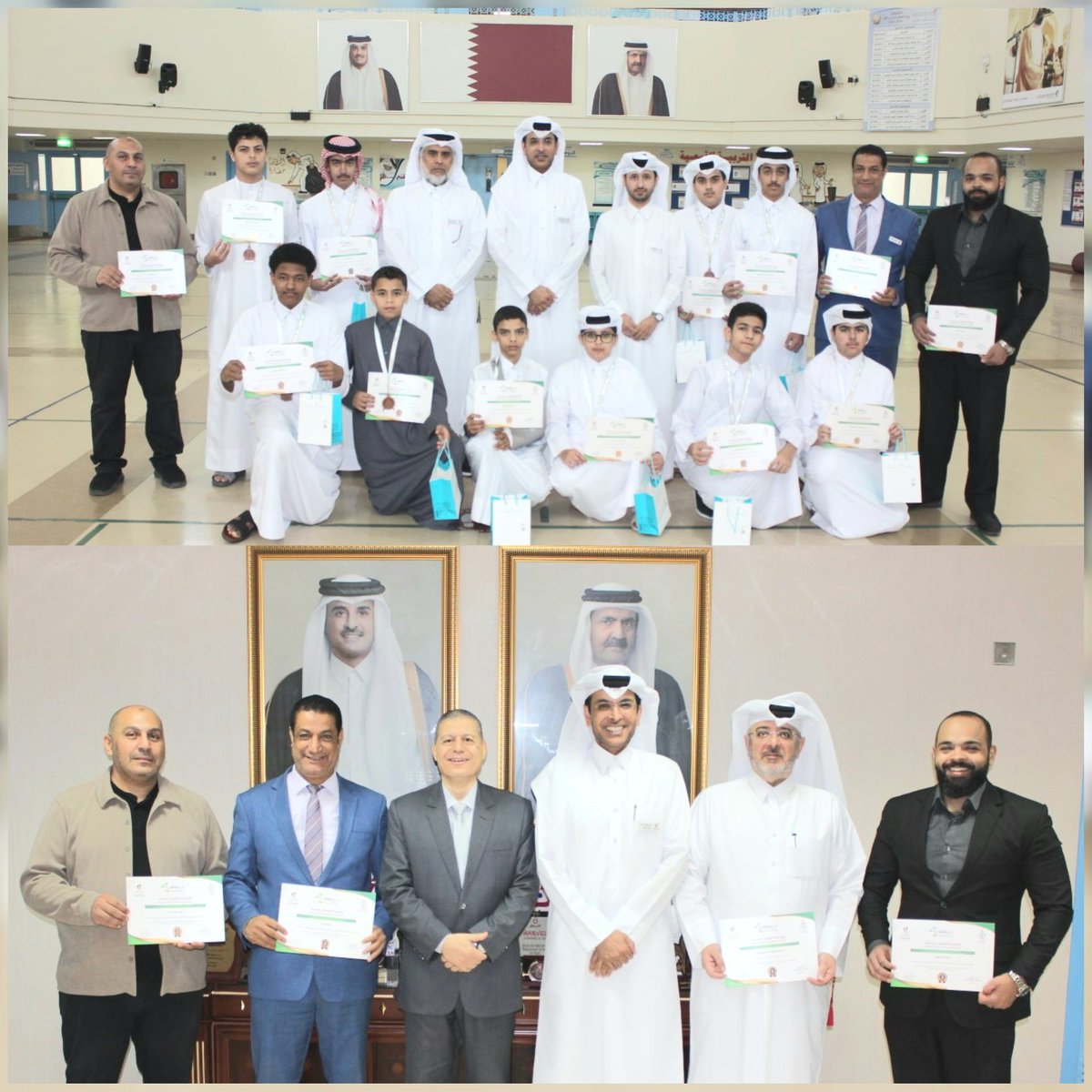 OBK_PREP's tweet photo. تهانينا فوز مدرسة عمر بن الخطاب الإعدادية بالمركز الثالث ( المرحلة الإعدادية ) في برنامج ازرع وطنك 2026 والتي نظمتها مؤسسة الفيصل بلاحدود
مع خالص الشكر لأبنائنا الطلبة ولقسم الاجتماعيات بقيادة أ. جاسم سالم 
د. ياسر يحيى
أ. محمد المحلاوي
ومنسق المشاريع أ. أحمد البنا @Qatar_Edu https://t.co/TolOxPfBt9