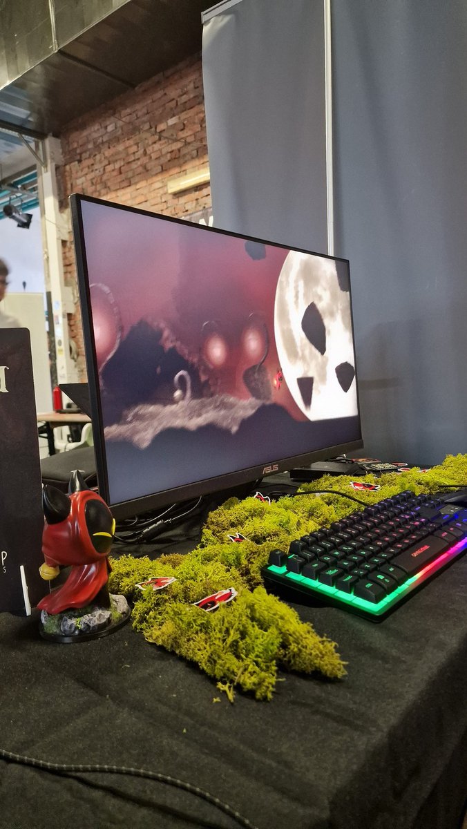 HornsLevelUp's tweet photo. @svilupparty dump 🎮
Thanks to everyone who tried Spirits of Baciu, shared valuable feedback, and stopped by for a chat with us ✨💖
#videogame #indiegame #indiegamedev #indiedev #indiegames https://t.co/MeQIgVFwJi
