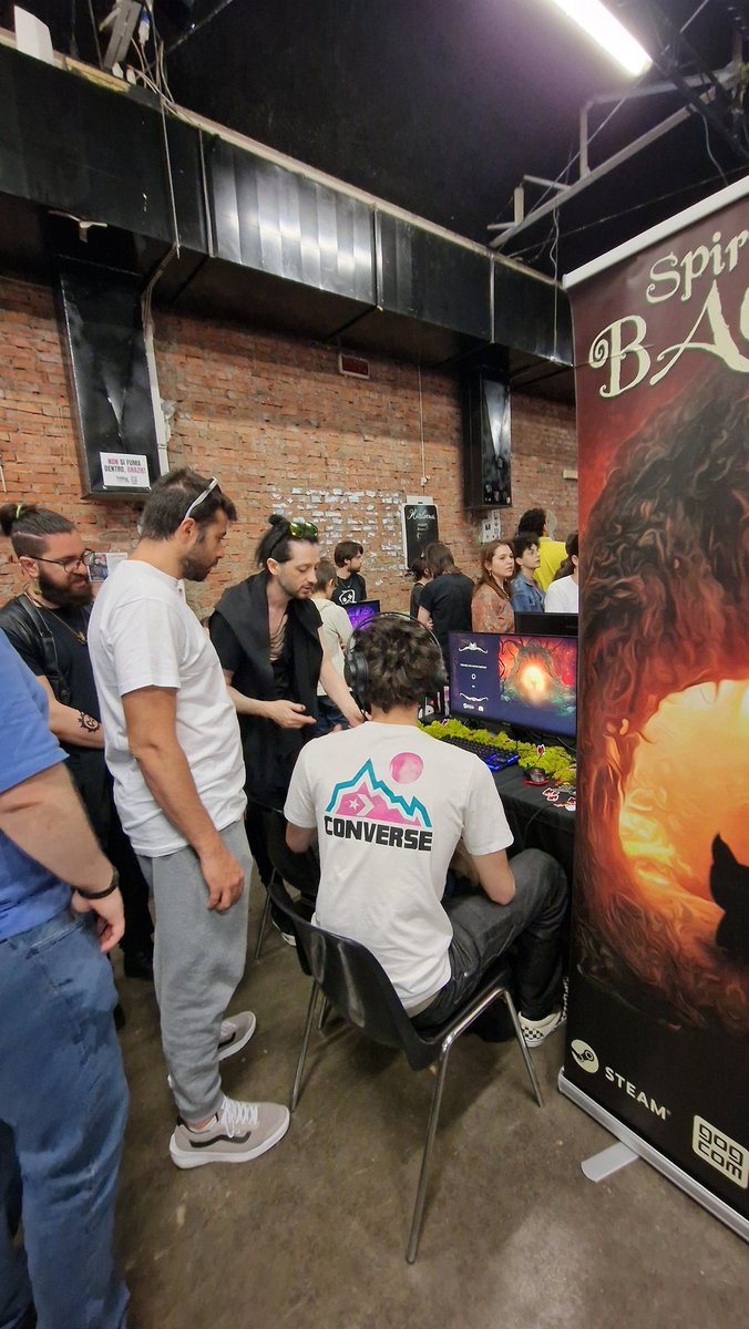 HornsLevelUp's tweet photo. @svilupparty dump 🎮
Thanks to everyone who tried Spirits of Baciu, shared valuable feedback, and stopped by for a chat with us ✨💖
#videogame #indiegame #indiegamedev #indiedev #indiegames https://t.co/MeQIgVFwJi