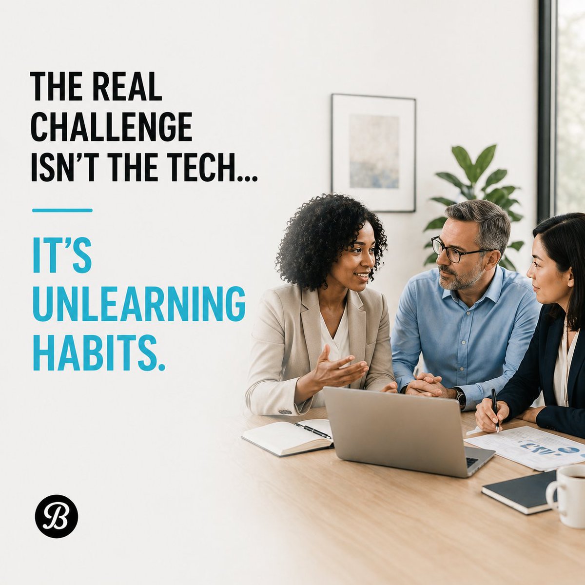 BlumerCPAs's tweet photo. We didn’t adopt AI by just handing the team a tool and saying “go use this.”

We built a training environment first.

His name is Chad.

(Link to article in comments) https://t.co/49q690CzrJ