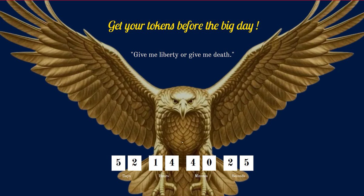 America250_Coin's tweet photo. Inching closer to the big day.

America´s 250-year Anniversary is 52 days away!

Load up and celebrate America´s Independence witht he original $USA250 coin!

#America250 https://t.co/pnaN8rpuR9
