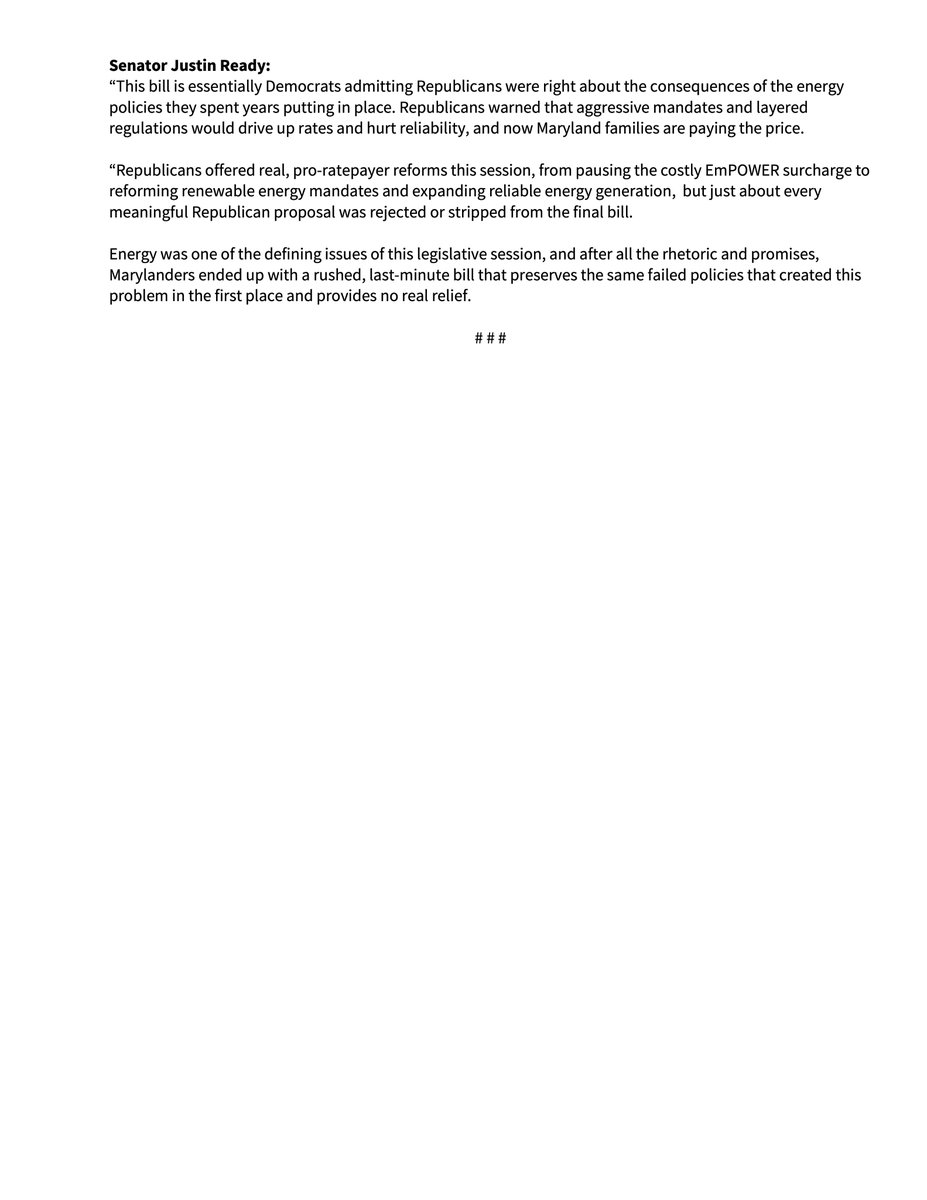 Maryland Senate Republicans tweet media