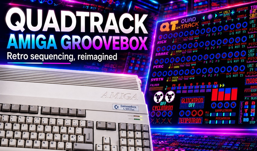 AmigamagazineGA's tweet photo. New Amiga music software QuadTrack revives retro sequencing for 2026 https://t.co/i6SlpTWFKo #amiga #mac #Linux #musicsoftware https://t.co/fAZaMECuHI