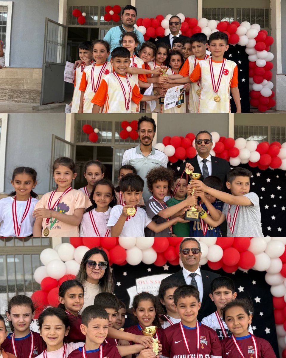 ANTAKYAMEM's tweet photo. İlçe Millî Eğitim Müdürümüz Sayın Ahmet Tecimen ile Şube Müdürlerimiz Kubilay Kurt ve Turan Aksu, Geleneksel Çocuk Oyunları Turnuvası Antakya İlçe Finali’ne katıldı.

Emeği geçen tüm idareci, öğretmen ve öğrencilerimize teşekkür ederiz.

@ahmettecimen  
@hataymem  
@tcmeb https://t.co/orfI3X0toj