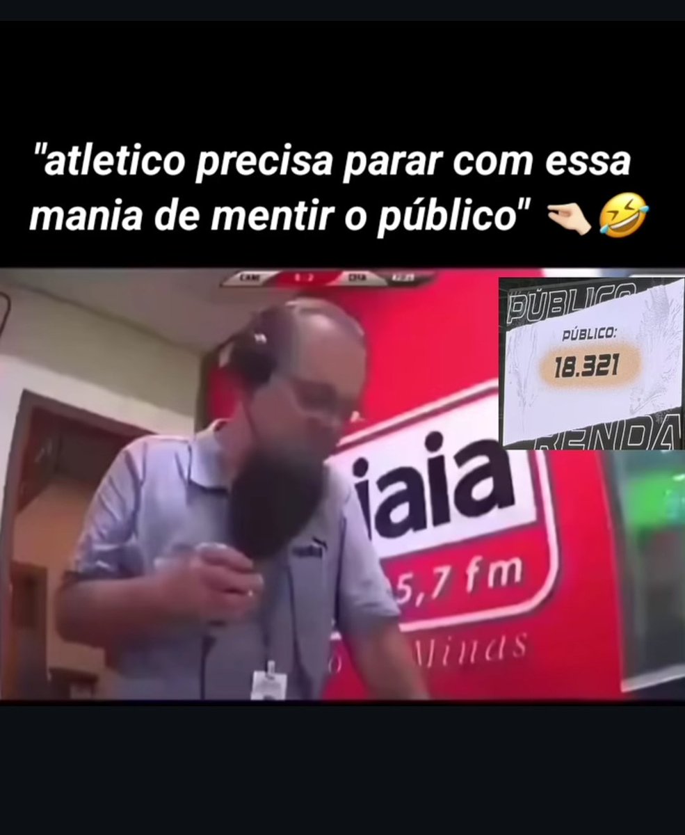 MateusCEC12's tweet photo. @vlukas34 Isso jogando no independência em kkkkkkkkkkkkkkkkkk precisando inventar público de 18 mil, isso a gente coloca em jogo do sub 20 kkkkkkkkkkkkk https://t.co/rv6uPKy1mM
