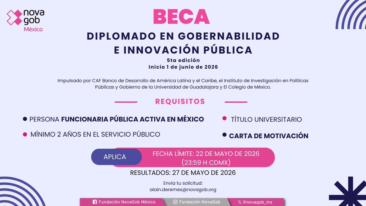 Fundación NovaGob México tweet media