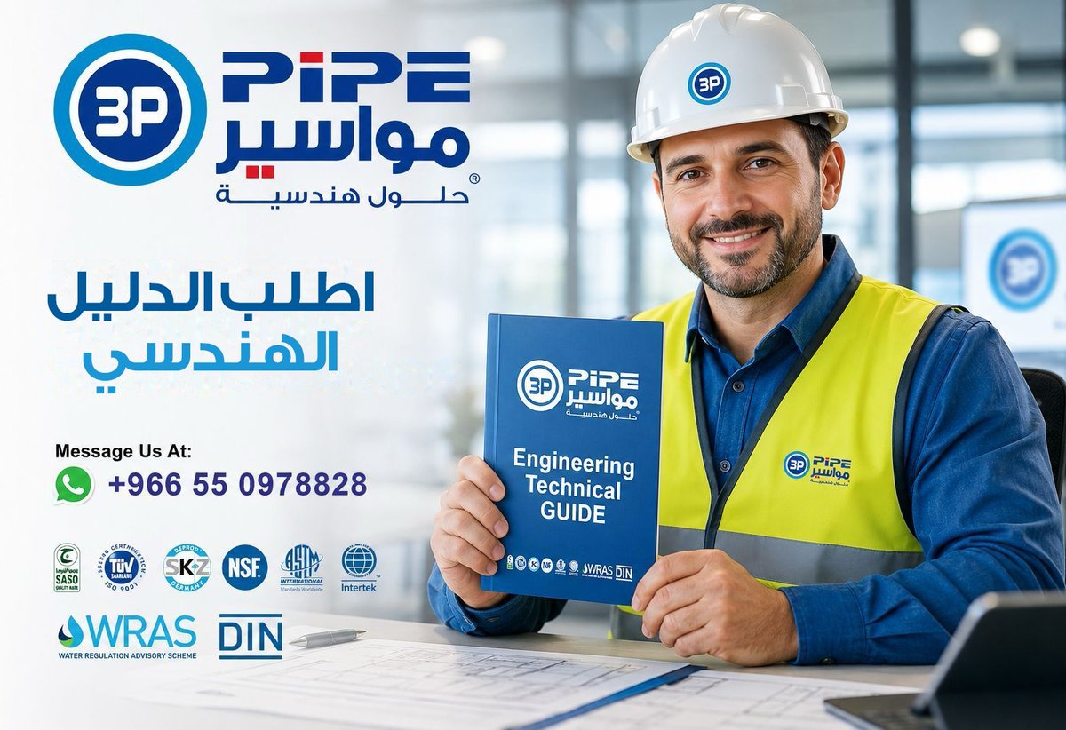 3ppipeofficial's tweet photo. مواسير 3p ..حلول هندسيه تحمي بيتك ..بضمان الخبره 👌..مصانع الخليجيه 60 عاما 🌴 https://t.co/yuZs14UG2O
